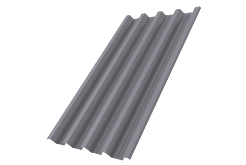 Профнастил Н60 R 0.7 PE RAL 7004 сигнальный серый
