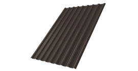 Профнастил С20R 0,5 Satin Мatt RR 32 темно-коричневый