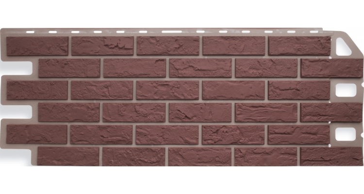 Панель Кирпич Красный АП 1100*450*20 мм (уп-ка 10 шт.)