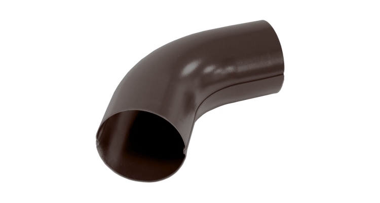 Колено 60 град 100 мм Мatt RAL 8017 шоколад