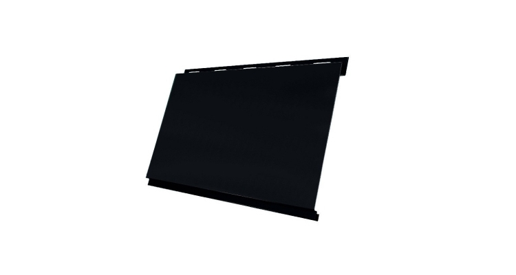 Вертикаль 0,2 GL classic 0.5 PurPro Matt 275 с пленкой RAL 9005 черный