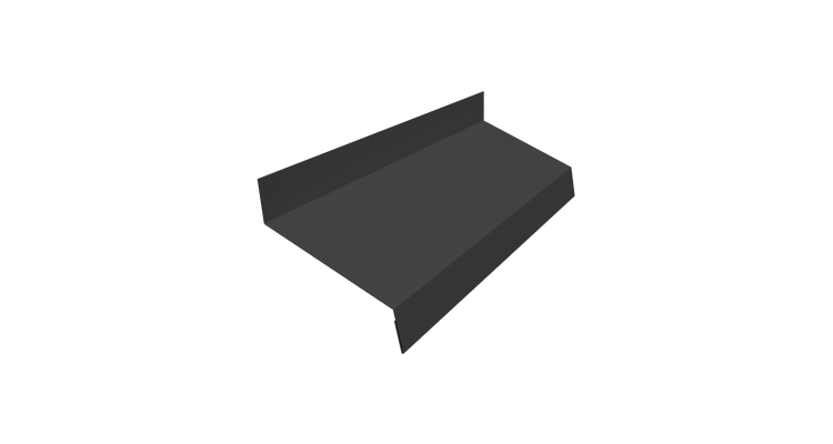 Отлив простой 50 0,5 PurPro Matt 275 RAL 7016 антрацитово-серый (2м)