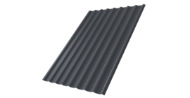 Профнастил С20R 0,7 PE-Double RAL 7024 мокрый асфальт