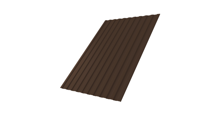 Профнастил С8A 0,5 Drap TX RAL 8017 шоколад