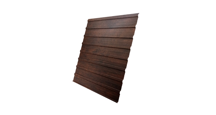 Профнастил С10A 0,45 Print-Double Premium Cherry Wood Dark F