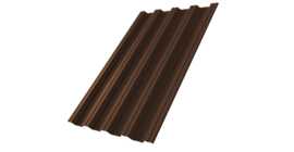 Профнастил НС44 Grand Line 0,5 PurPro Matt 275 RAL 8017 шоколад
