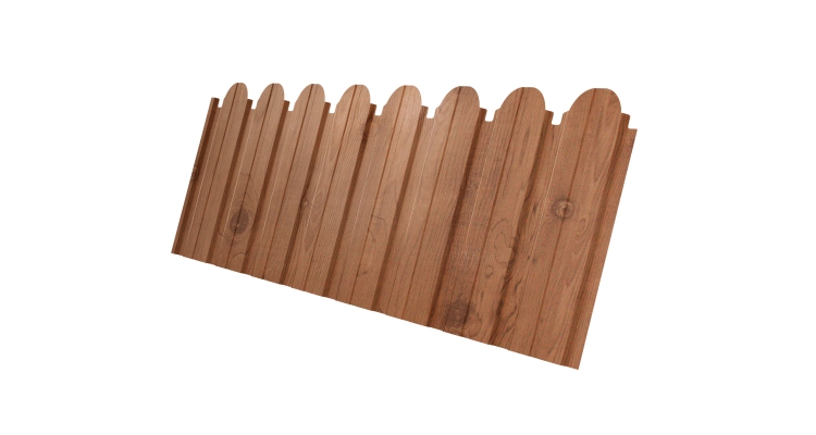 Профнастил C10B фигурный 0.45 Print Premium Pine Wood Fresh