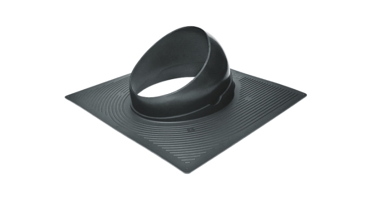 Проходной элемент Krovent Base-VT 125/150 черный