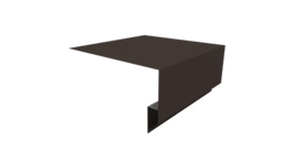 Планка околооконная сложная Блок-хаус new 200х75х27 0,45 Drap RR 32 темно-коричневый (2м)