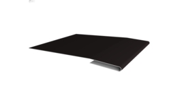 Планка начальная 0,45 Drap TX RAL 9005 черный (3м)