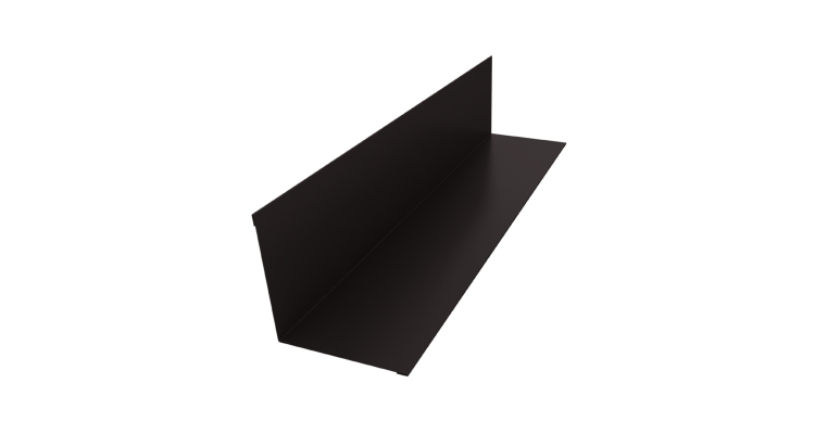 Угол внутренний 110х110 0,5 Satin Matt RR 32 темно-коричневый (3м)