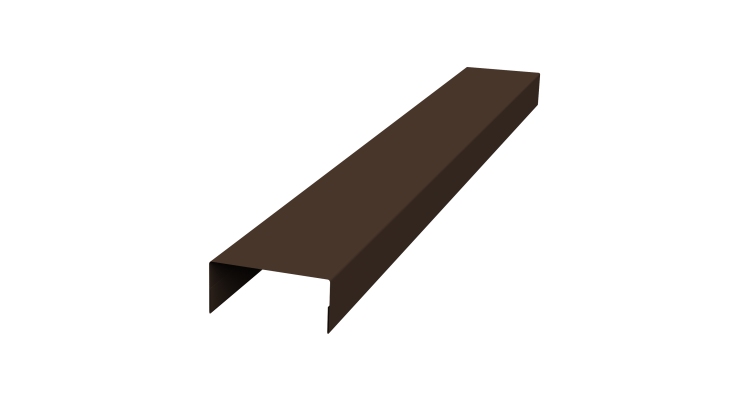 Крышка 30х20 жалюзи Texas 0,5 Drap TX RR 32 темно-коричневый (2м)