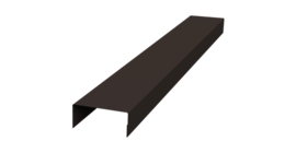 Крышка 45х20 жалюзи Texas 0,5 Drap TX RR 32 темно-коричневый (2м)