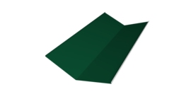 Планка ендовы нижней 300х300 0,45 Drap TR RAL 6005 зеленый мох (3м)