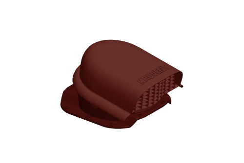 Вентиль кровельный Krovent KTV-Cascade красный