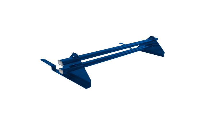 Снегозадержатель трубчатый для композитной черепицы Roman RAL 5005 (3м)