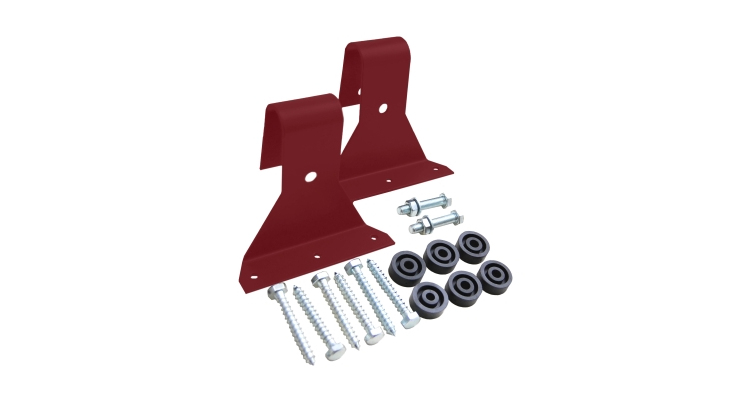 Кронштейн кровельный для лестницы Grand Line RAL 3003 (комплект)