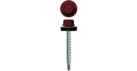 Саморез кровельный Daxmer 4,8х35 RAL 3005 (250) сверло №1