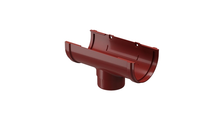 Водосточная воронка Standard, красный