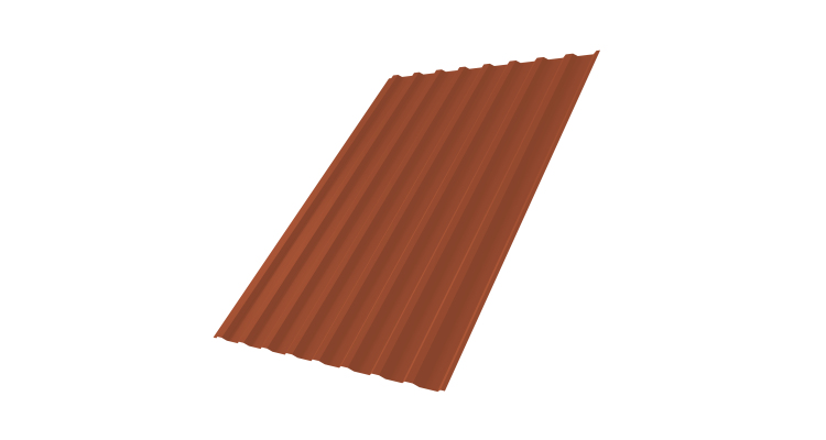 Профнастил С20В 0,45 Drap RAL 8004 терракота
